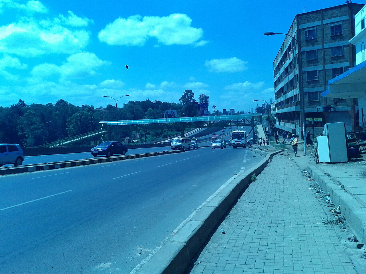 Thika Superhighway representing Kenya's national road infrastructure network