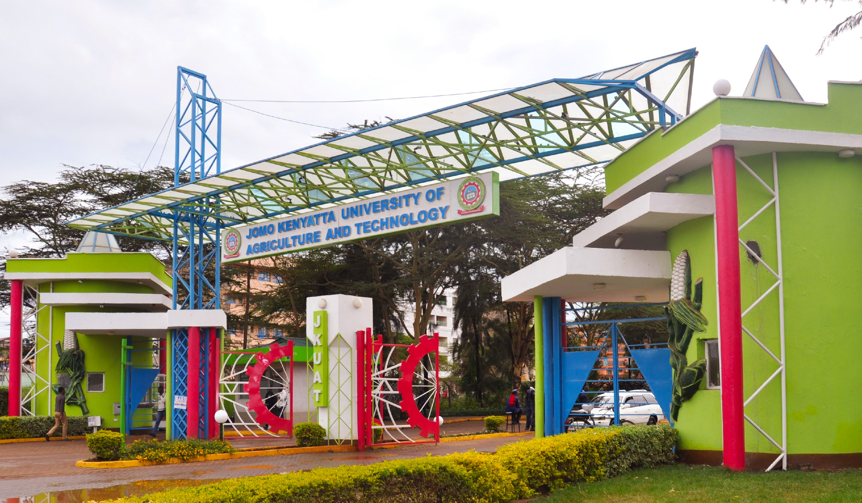 JKUAT Main Campus gate in Juja, Kenya