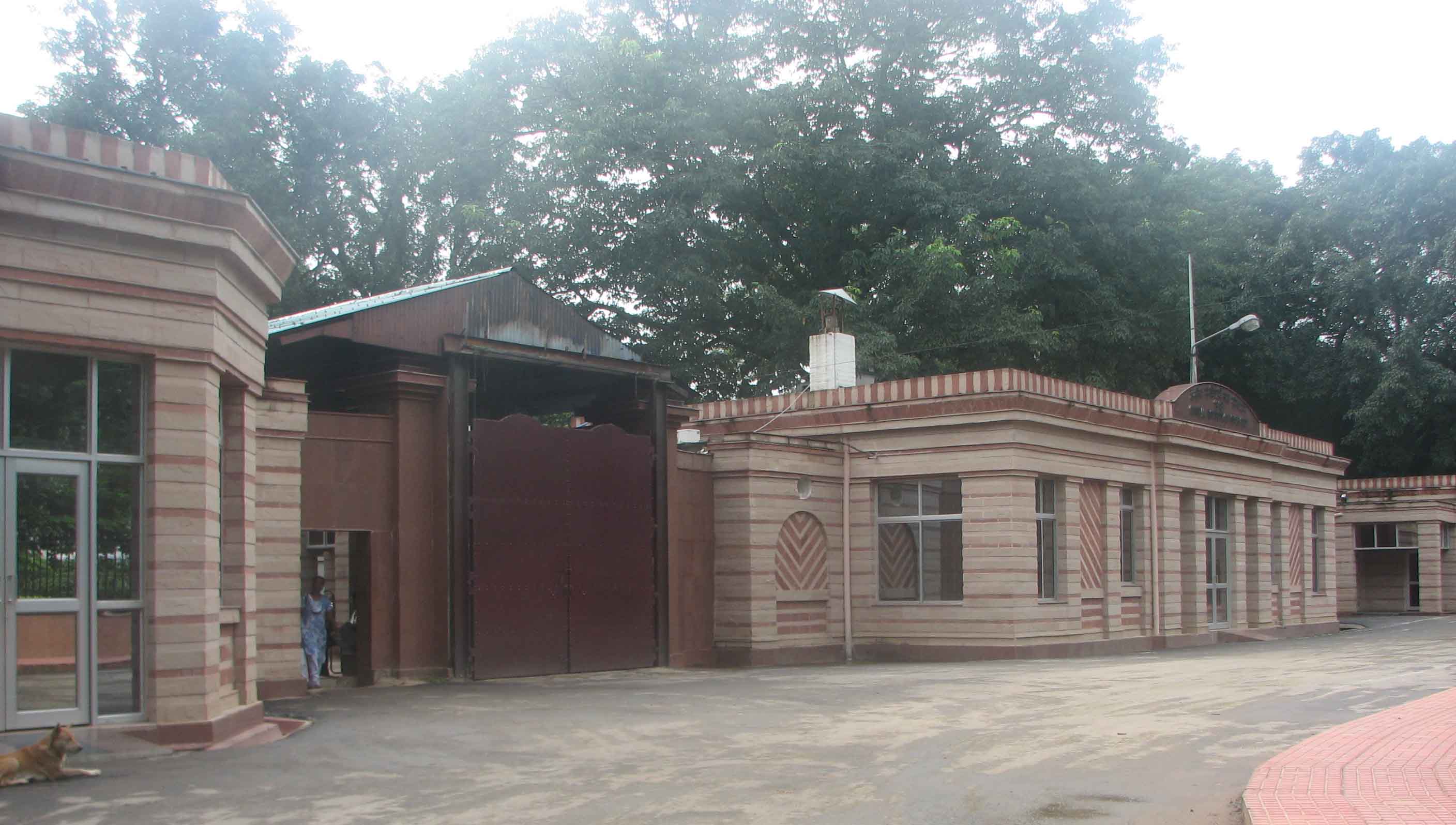 Psychiatric institute building representing mental health services