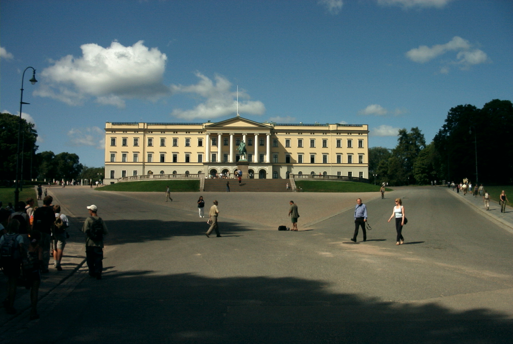 Royal Palace in Oslo, Norway