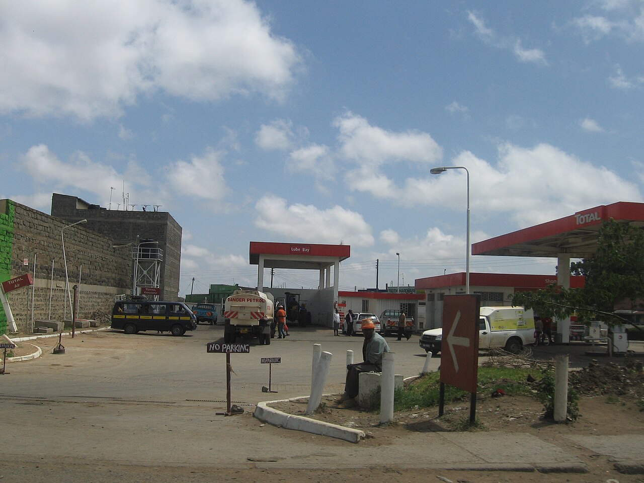 Fuel pump nozzles at a Kenyan filling station in 2026