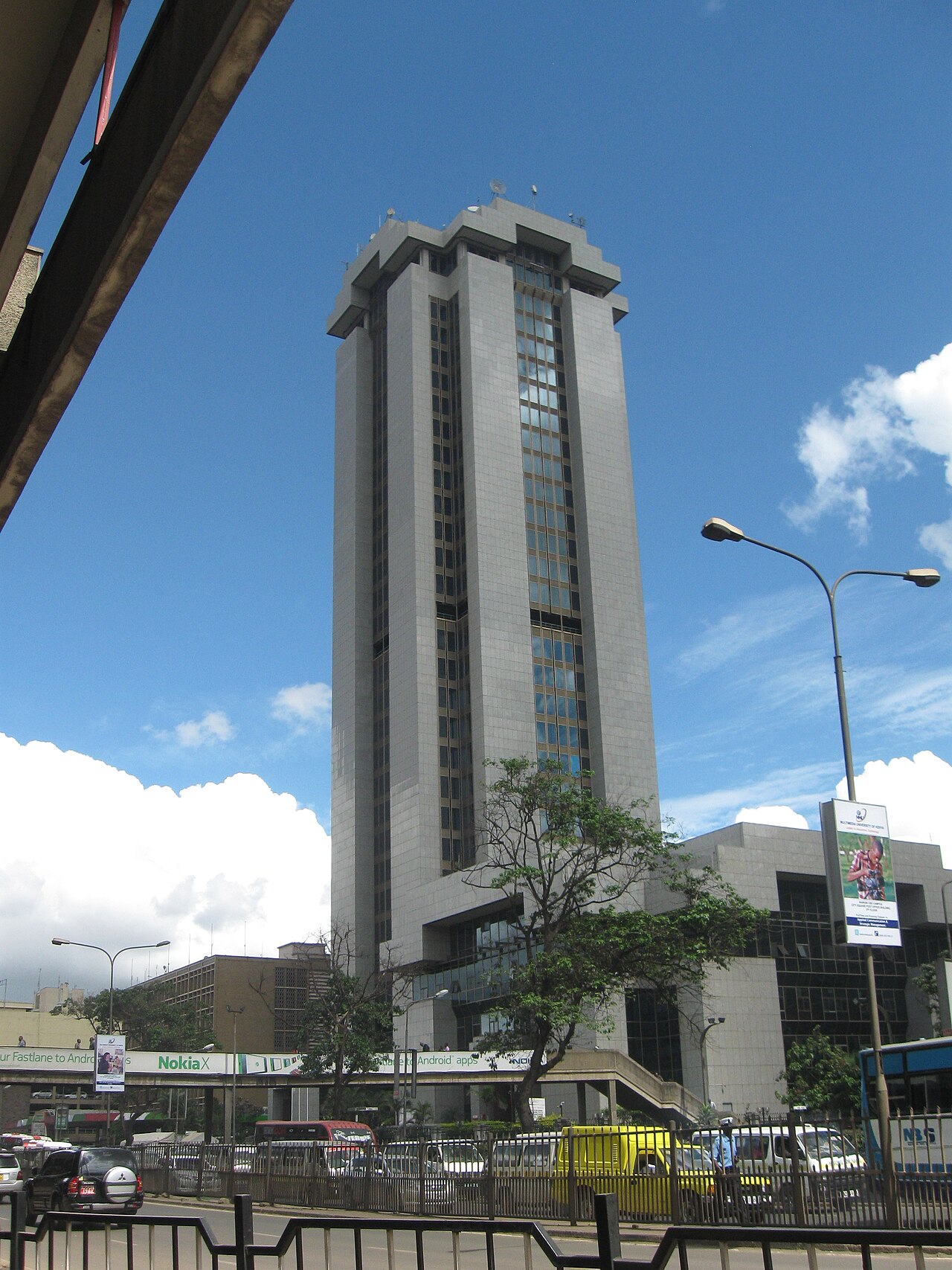 Kenya Revenue Authority building Times Tower in Nairobi